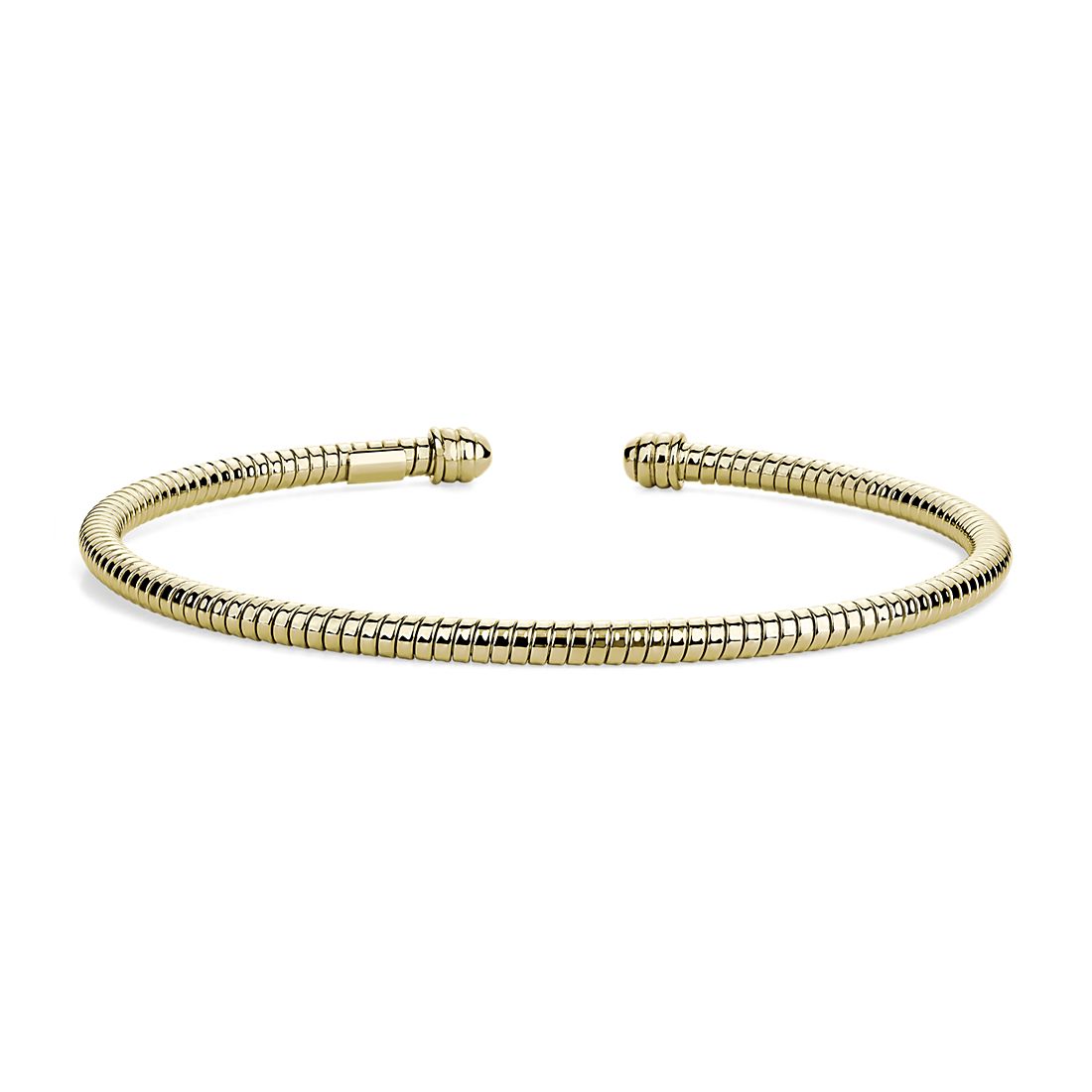 Twisted Cuff in 14k Yellow Gold (3 mm)
