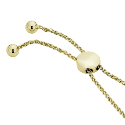Primer plano del broche del brazalete