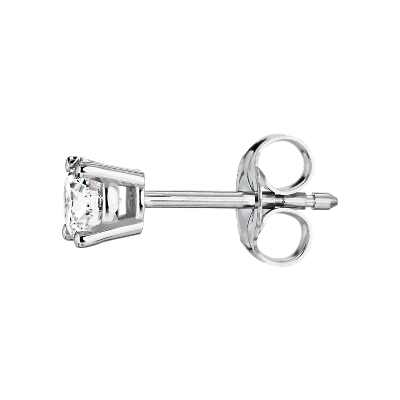Astor Diamond Stud Earrings in Platinum (3/4 ct. tw.) - H / SI2