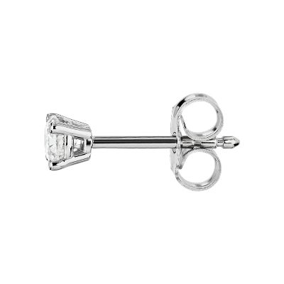 Canadian Diamond Stud Earrings in 18k White Gold (0.30 ct. tw.)