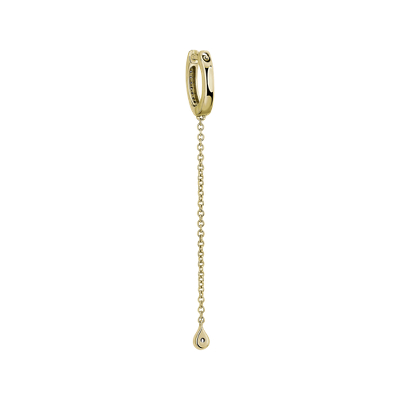 Closeup view of the bracelet clasp