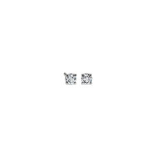 14k White Gold Four-Claw Diamond Stud Earrings (0.18 ct. tw.)