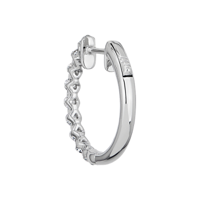 Closeup view of the bracelet clasp