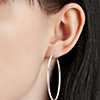 Large Hoop Earrings in 14k Rose Gold (2 x 50 mm)