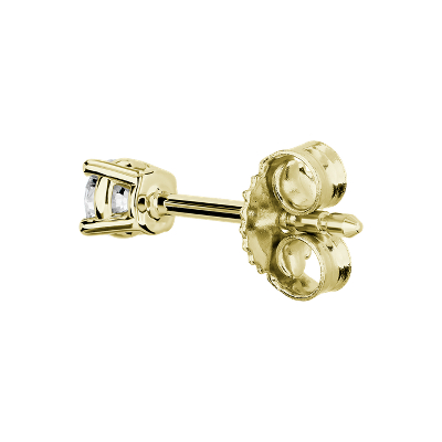 Closeup view of the bracelet clasp