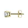 14k Yellow Gold Four-Claw Princess Diamond Stud Earrings (0.70 ct. tw.)