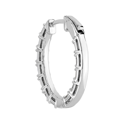 Closeup view of the bracelet clasp