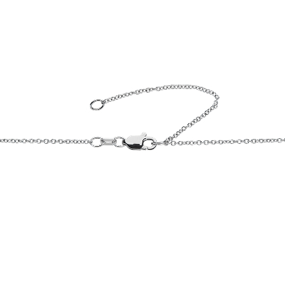 Closeup view of the bracelet clasp