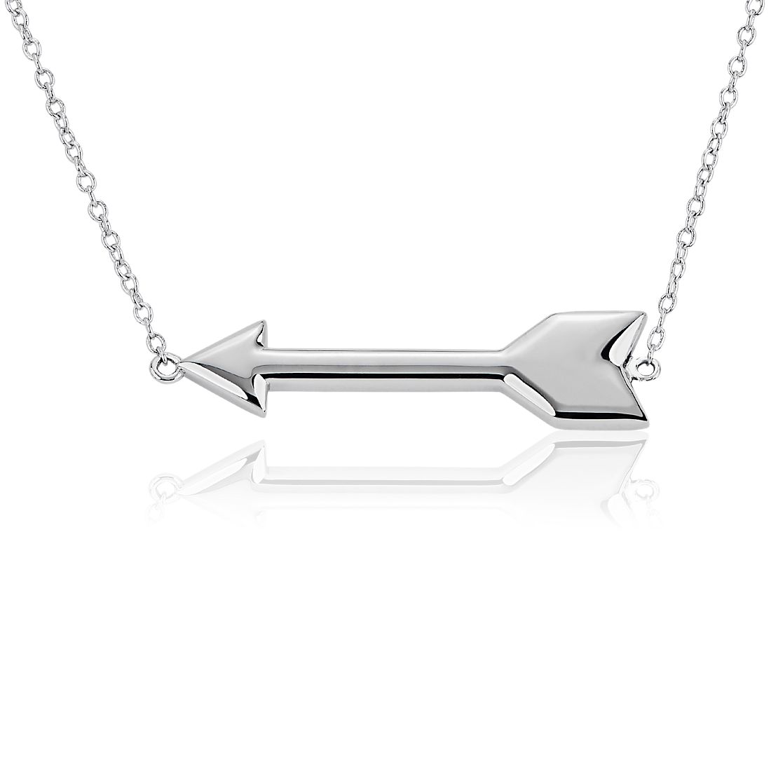 Arrow Small arrow necklace Arrow necklace for woman in Sterling silver Silver chain necklace women