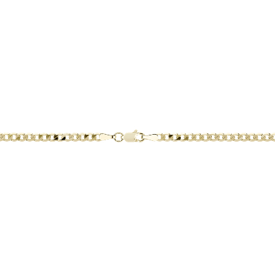 Closeup view of the bracelet clasp