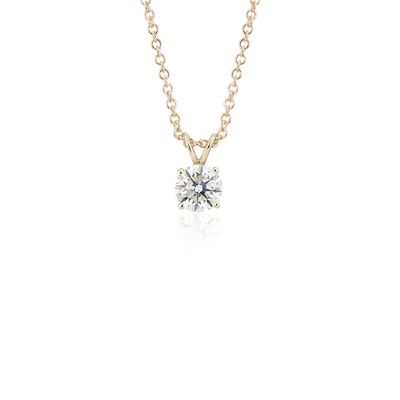 Bezel-set Diamond Necklace - Brilliant Earth