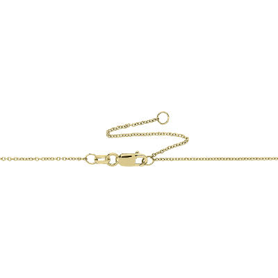 Closeup view of the bracelet clasp
