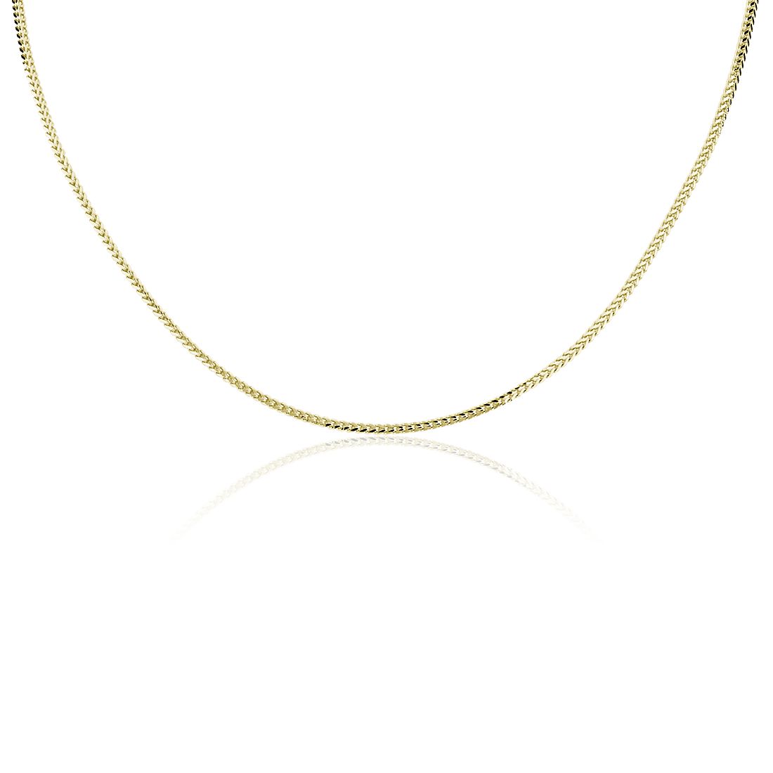 Franco Chain in 14k Yellow Gold (1.3 mm)