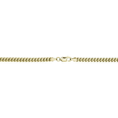 Closeup view of the bracelet clasp