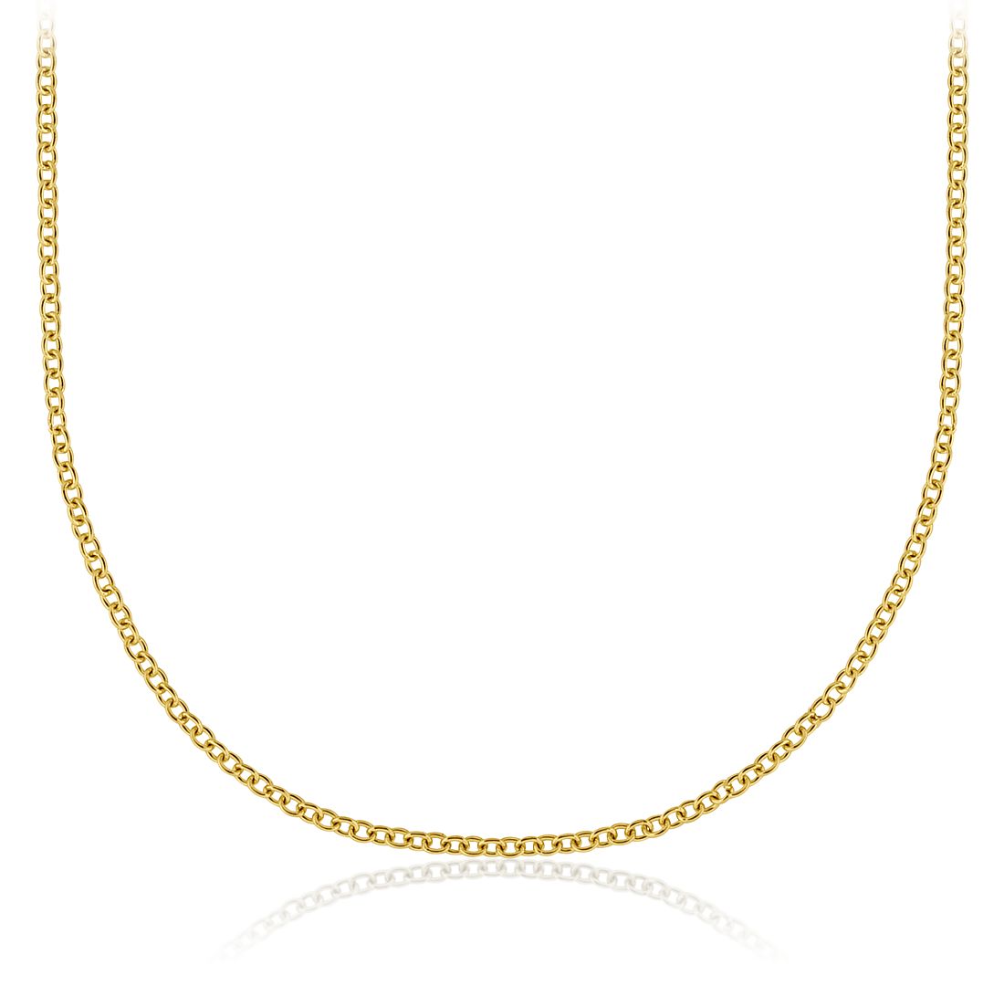 Cable Chain in 14k Yellow Gold
