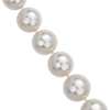 10-12.6mm Graduated South Sea Pearl Strand Necklace with Diamond Clasp