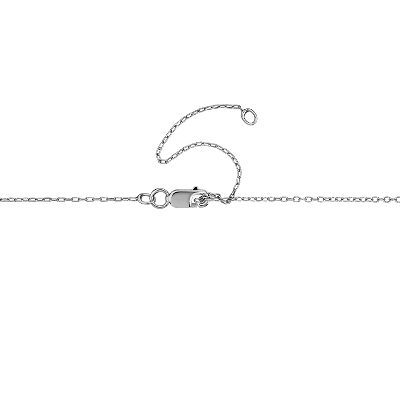 Closeup view of the bracelet clasp