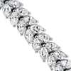 Marquise Diamond Weave Eternity Necklace in 14k White Gold (18 3/4 ct. tw.)