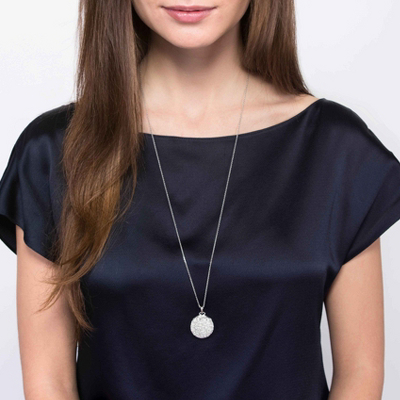 Monica Rich Kosann Vintage-Inspired Round Locket in Sterling Silver