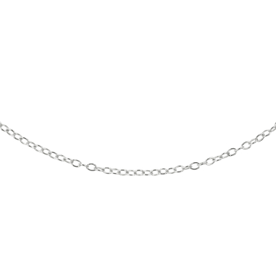 Cable Chain in Sterling Silver (1.35 mm)