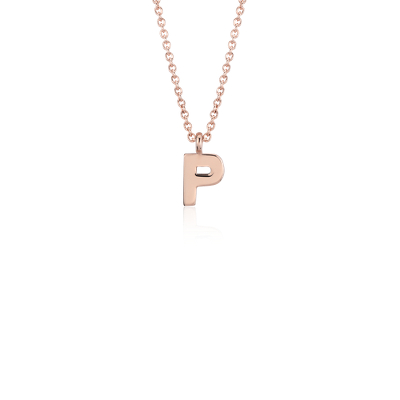 Mini initial pendant