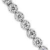 Straight Eternity Necklace in 14k White Gold (10 ct. tw.)