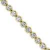 Straight Eternity Necklace in Yellow Gold (3 ct. tw.)