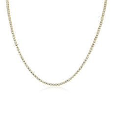 NEW Straight Eternity Necklace in Yellow Gold (2.97 ct. tw.)