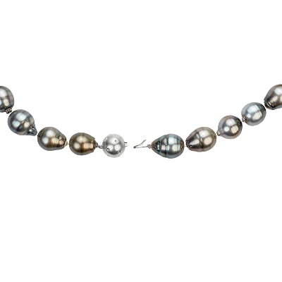 Closeup view of the bracelet clasp