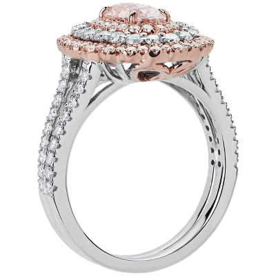 Side profile view of ring