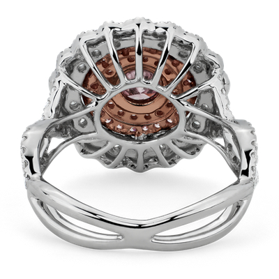 Closeup view of the bracelet clasp