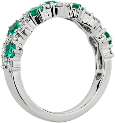 Side profile view of ring