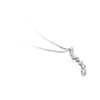 first alternate view of Journey Diamond Pendant in 18k White Gold (1 ct. tw.)