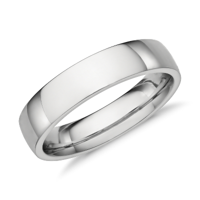 cartier 5mm platinum wedding band