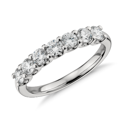 Engagement Ring with 1 Carat TW of Diamonds in 14kt White Gold