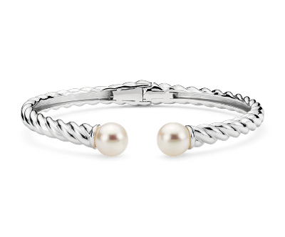 pearl cuff bracelet