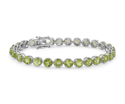 silver rope bracelet