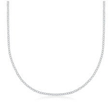 Cable Chain in Platinum