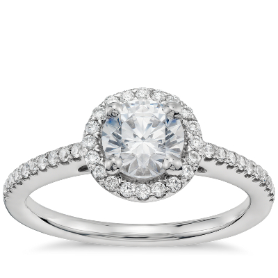 4 Carat Diamond Engagement Ring in Yellow Gold