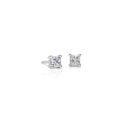 Details about   0.90 Ct White VVS LAB Diamond Womens Stud Earrings 14K Yellow Gold Over Silver