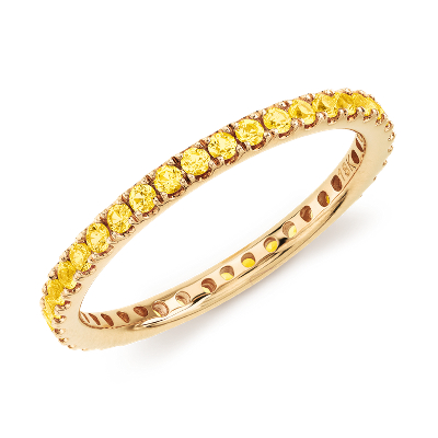 yellow sapphire ring