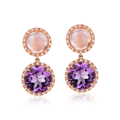 rose quartz rose gold
