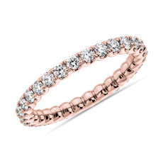 NEW Selene Diamond Eternity Ring in 14k Rose Gold (1 ct. tw.)