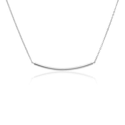 collier argent avec barre collier argent avec barre