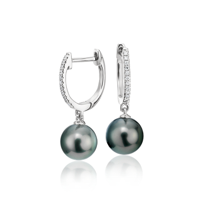 tahitian pearl earrings
