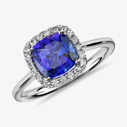 Tanzanite Engagement Ring