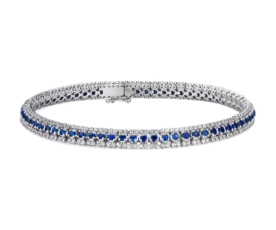 Bracelet saphir et diamant