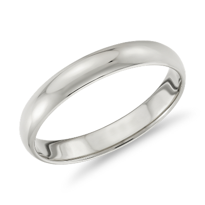 Classic Wedding Ring In Platinum 3mm Blue Nile