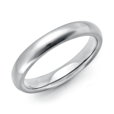 Comfort Fit Wedding Ring in Platinum (3mm) Blue Nile
