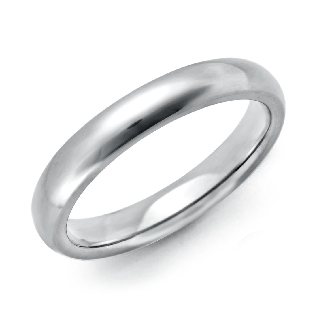 Comfort Fit Wedding Ring in Platinum (3mm)